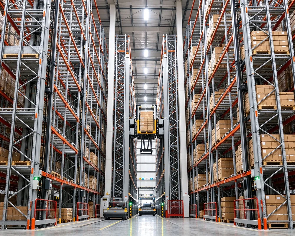 ASRS automated racking solutions for intelligent warehouse storage