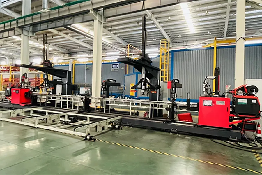 Golden Rack warehouse racking automatic welding production line