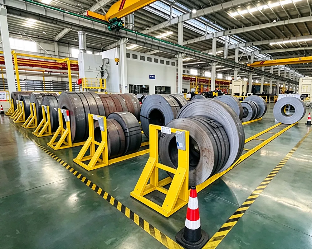 Golden Rack warehouse racking steel coil raw material